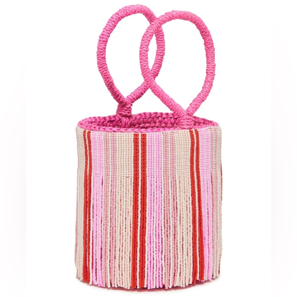 SENSI STUDIO/LoveShackFancy Double Handle Bucket Bag